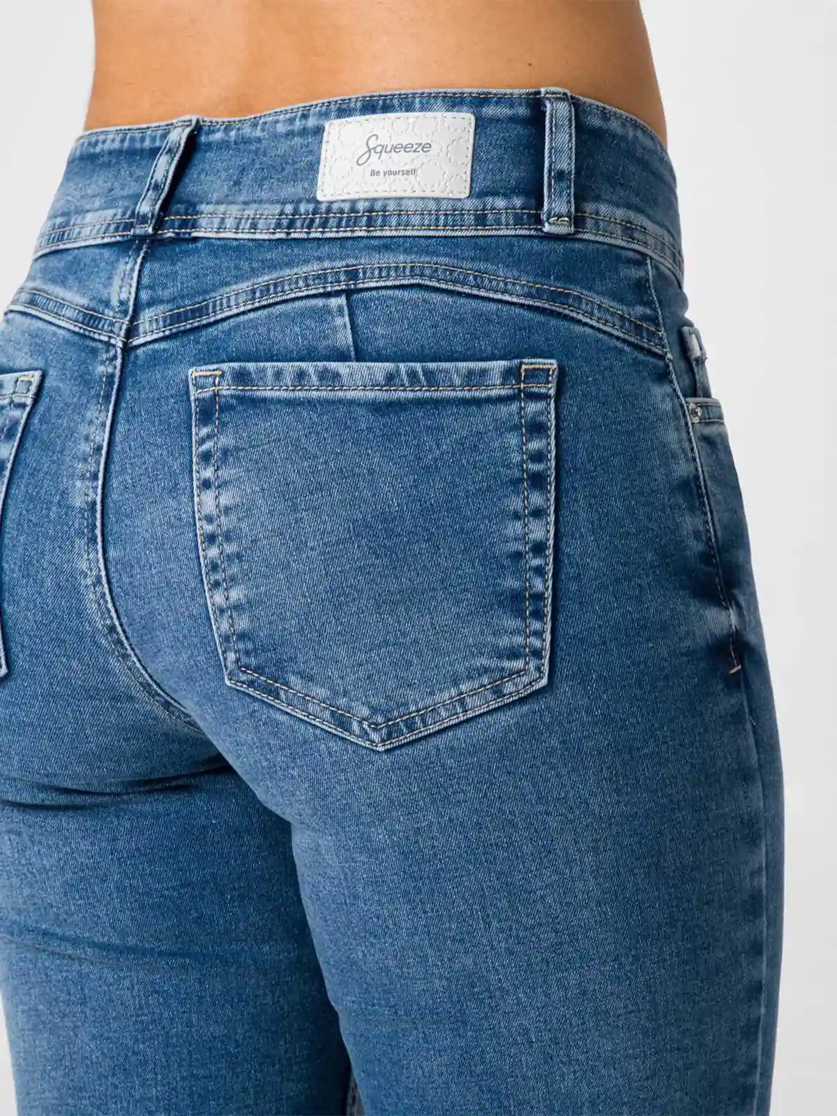 JEANS STRAIGHT MUJER SQUEEZE - 4