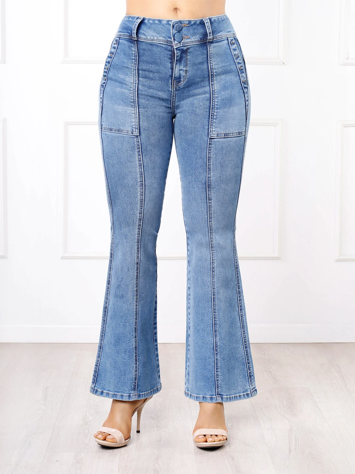 JEAN FLARE MUJER KANSAS TESSA - 1