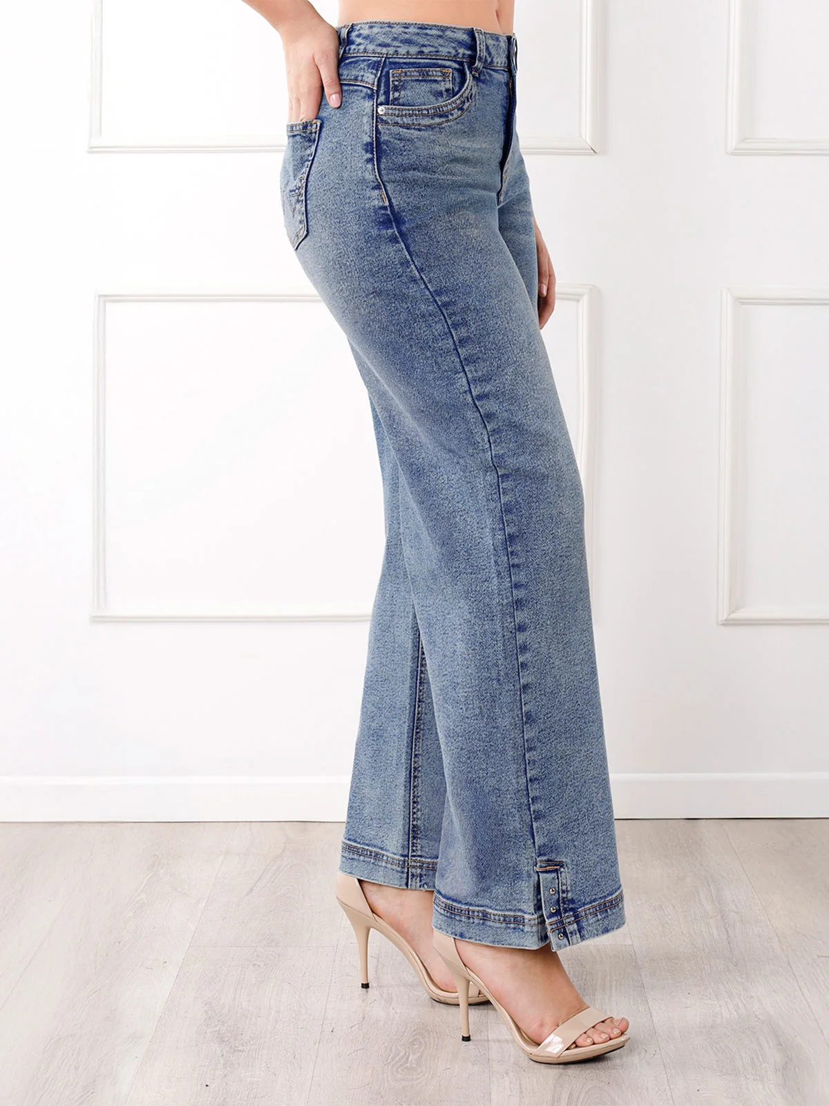 JEAN WIDELEG MUJER KANSAS TACHAS - 3