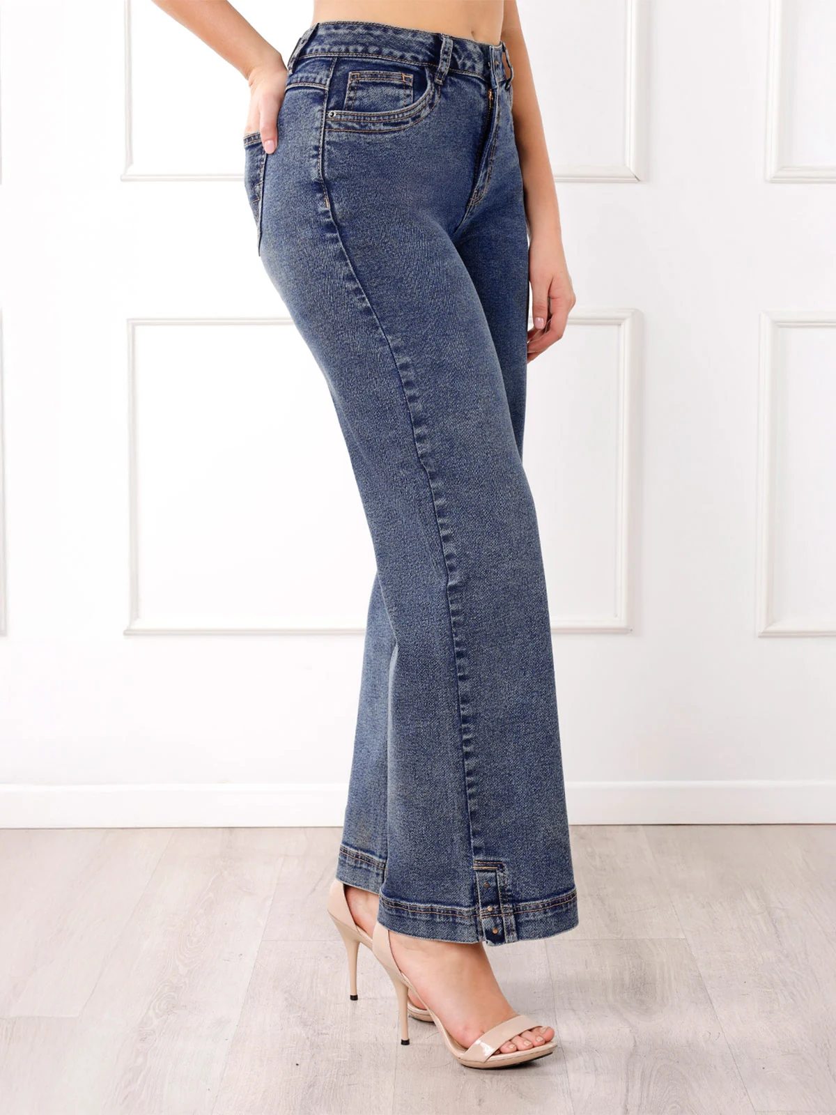 JEAN WIDELEG MUJER KANSAS TACHAS - 3