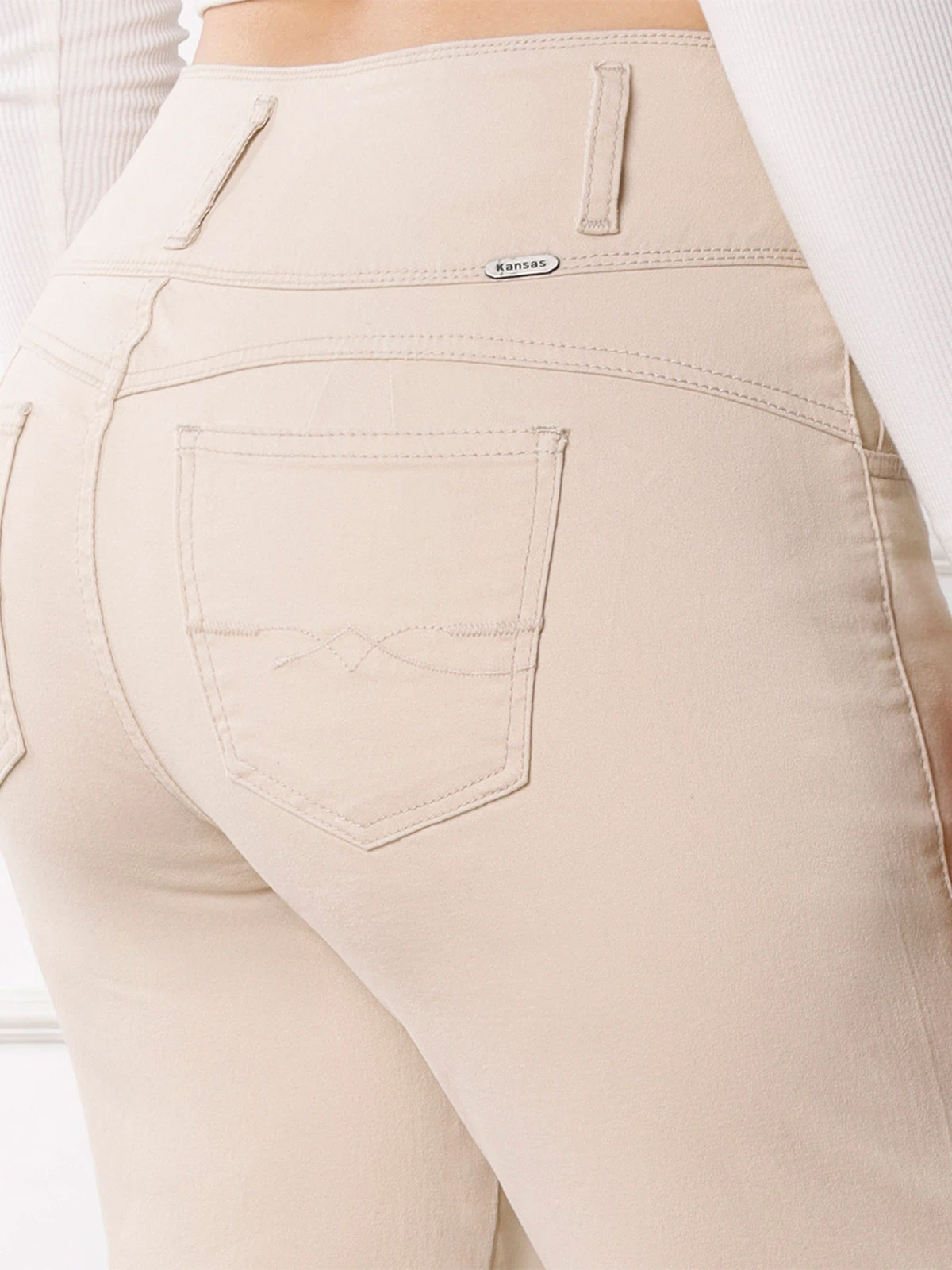 PANTALÓN RECTO MUJER KANSAS ELY - 4