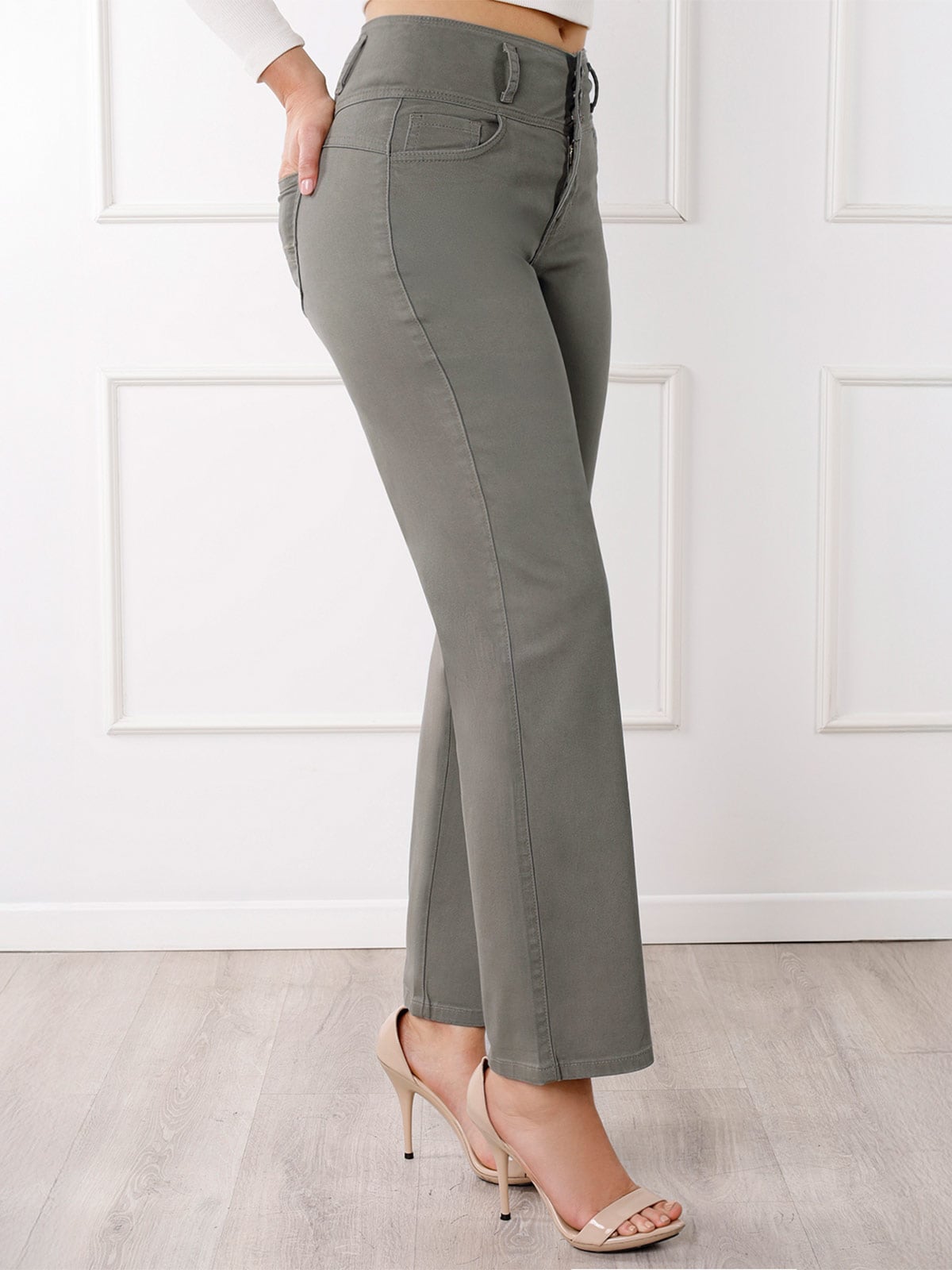PANTALÓN RECTO MUJER KANSAS ELY - 3