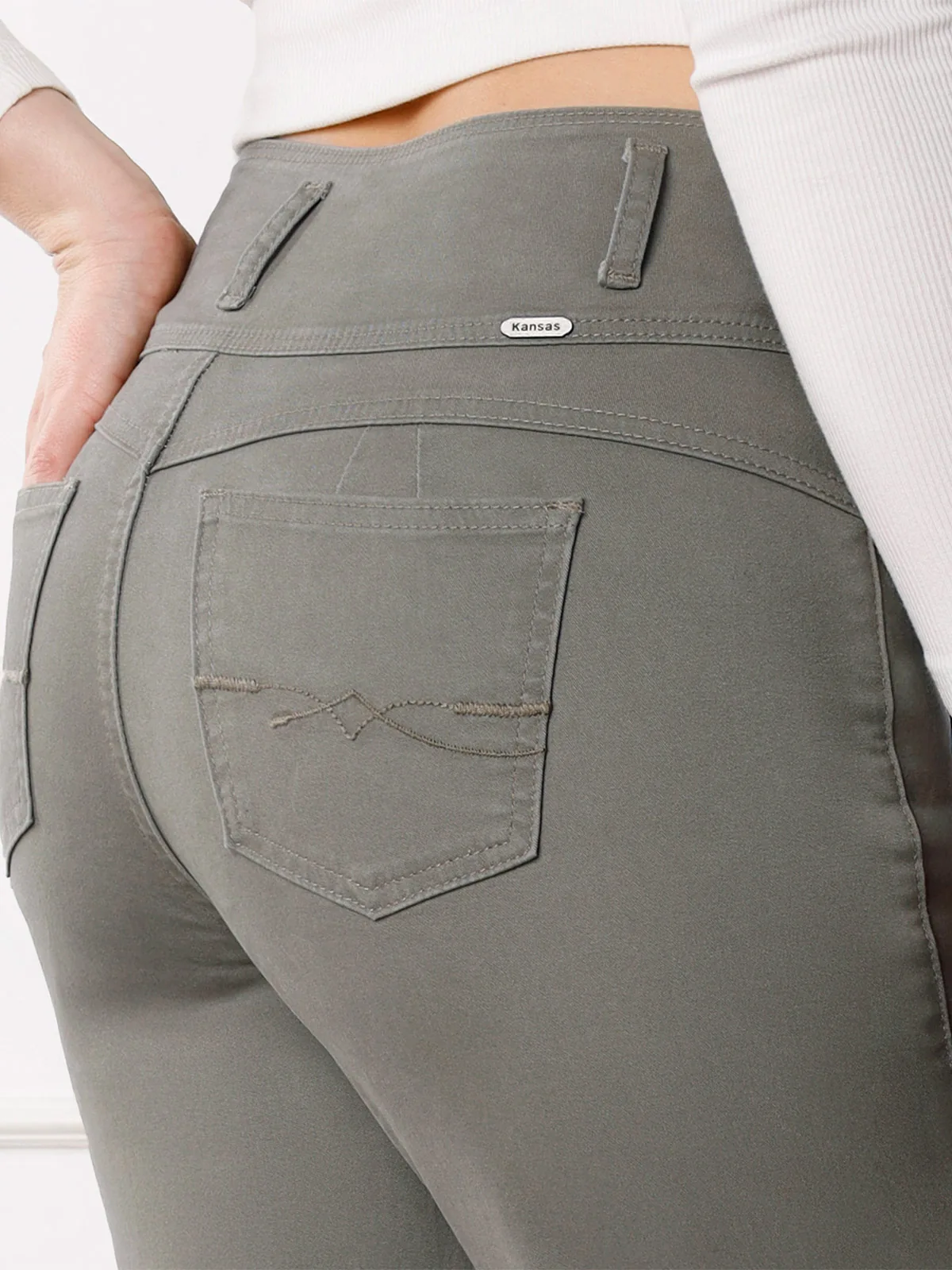 PANTALÓN RECTO MUJER KANSAS ELY - 4