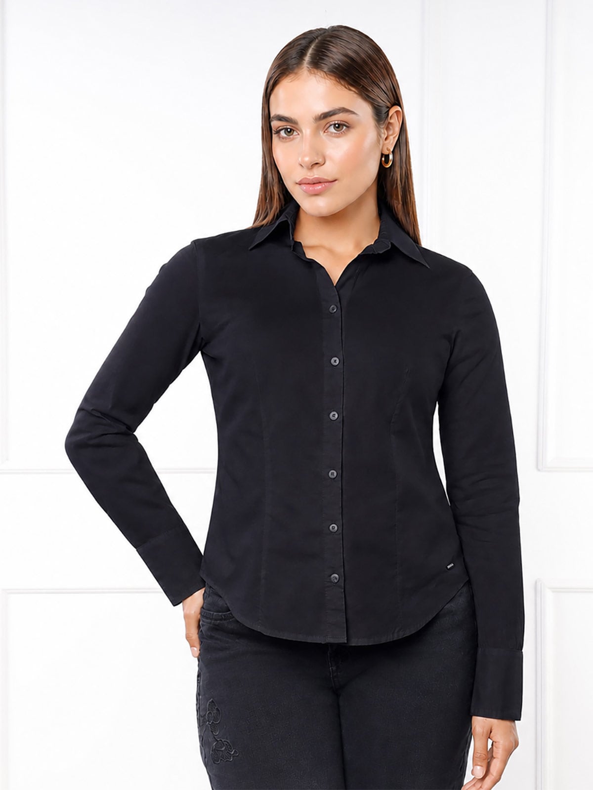 BLUSA MANGA LARGA MUJER KANSAS MITZY - 1