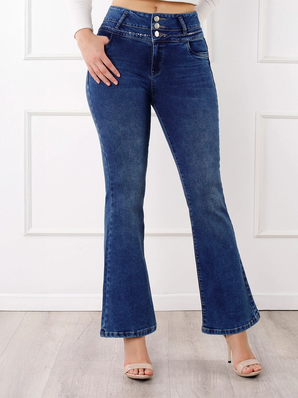 JEAN FLARE MUJER KANSAS HANNA - 1