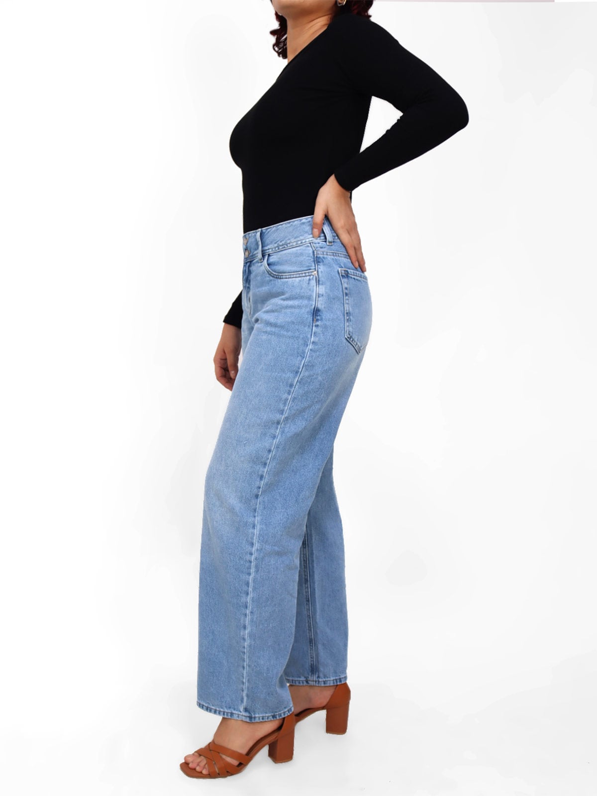 JEAN WIDELEG MUJER KAYRA POBLET PERFECT FIT - 3