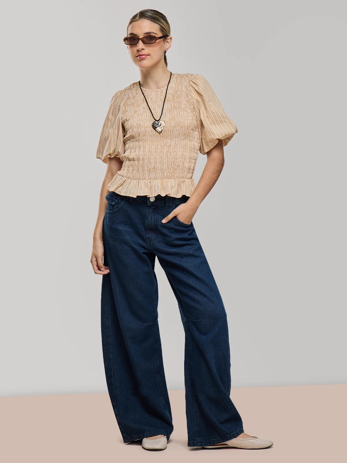 BLUSA MANGA CORTA MUJER INDEX - 5