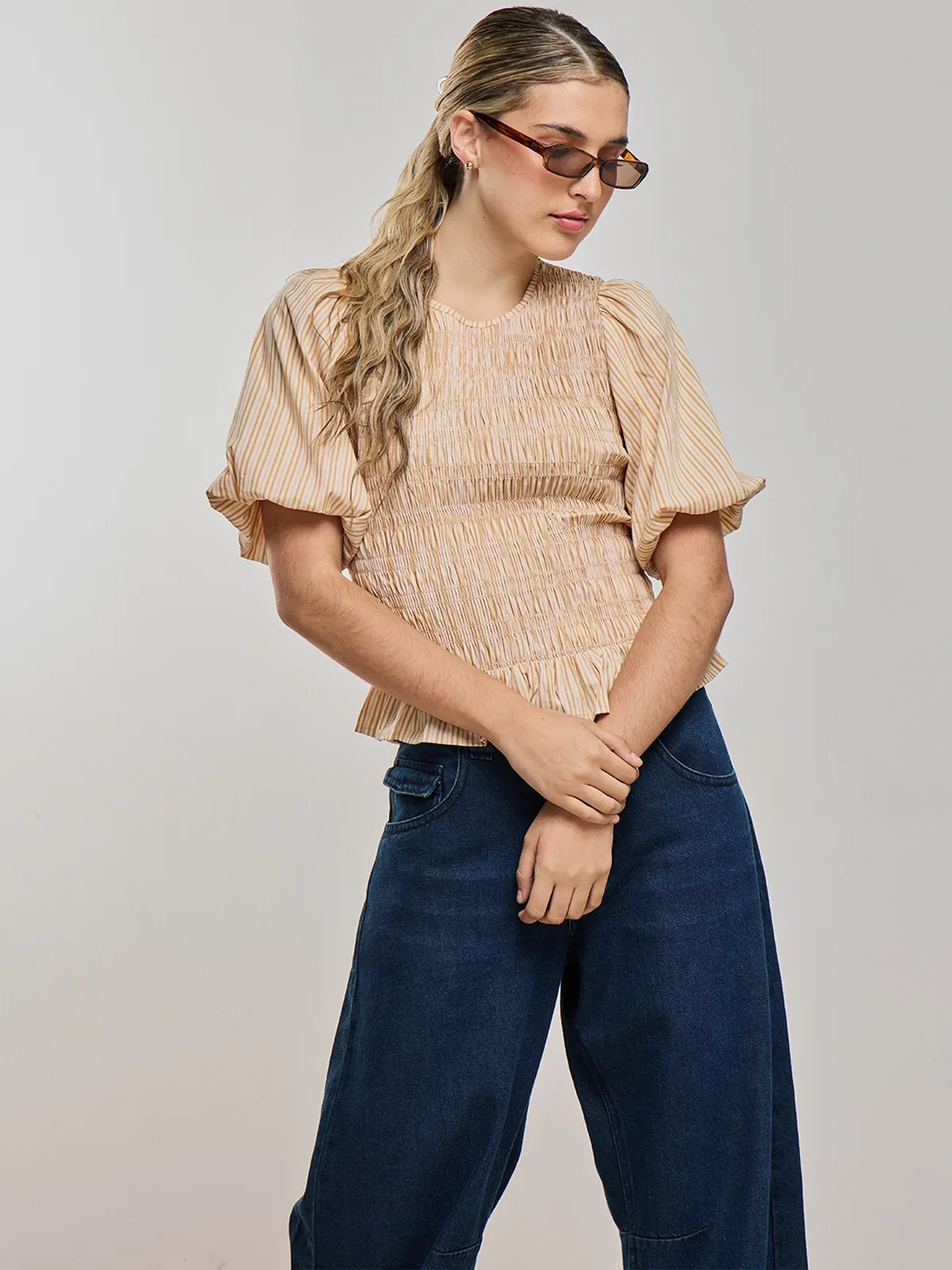 BLUSA MANGA CORTA MUJER INDEX - 1