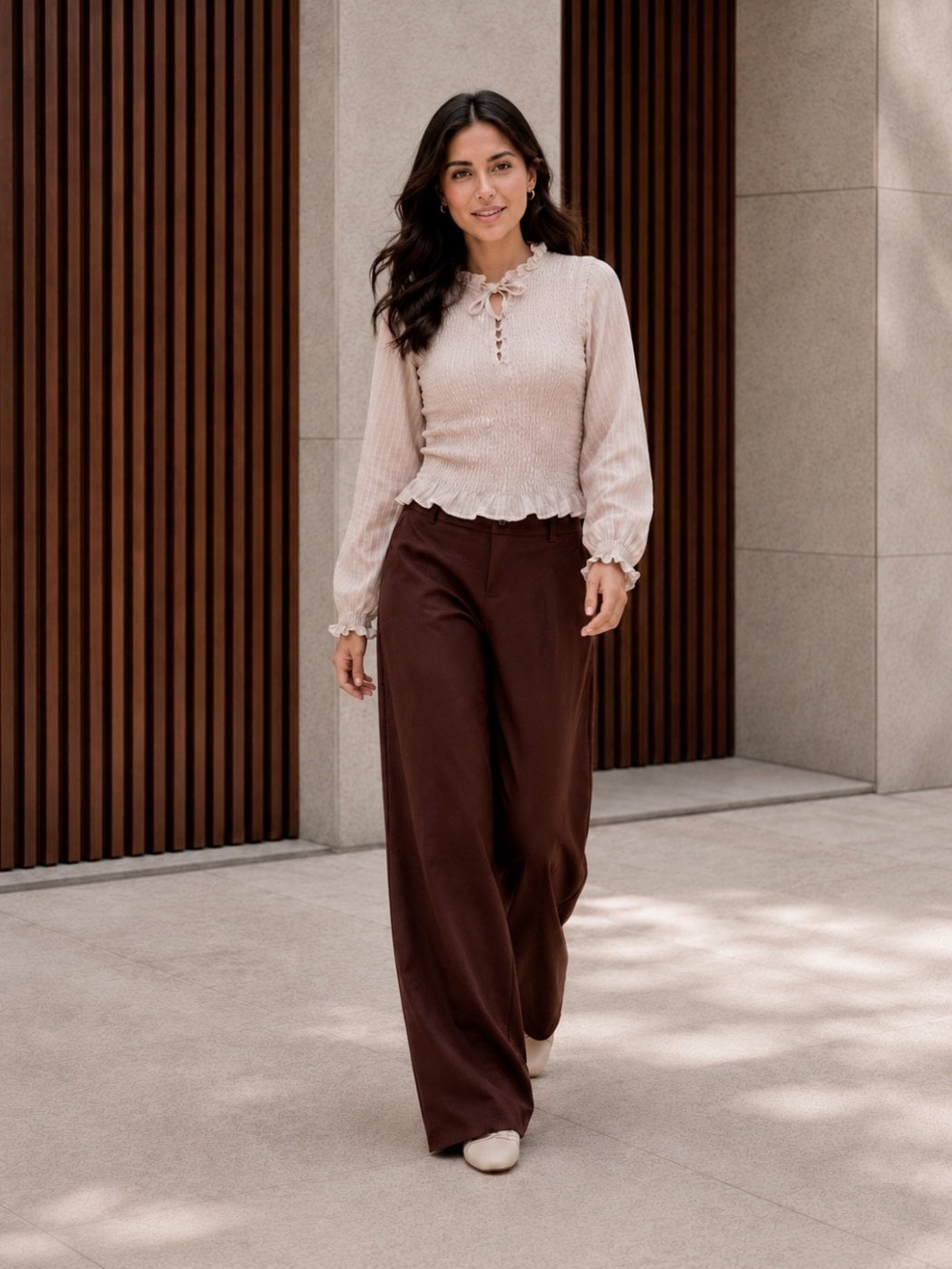 PANTALÓN REGULAR MUJER INDEX SASTRERO - 1