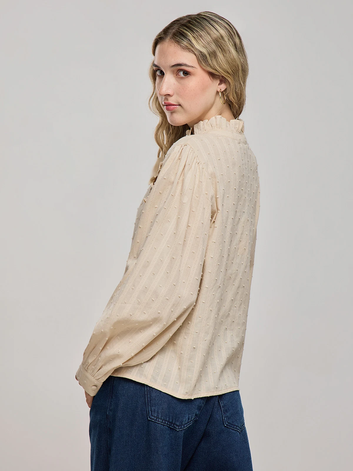 BLUSA MANGA LARGA MUJER INDEX - 2