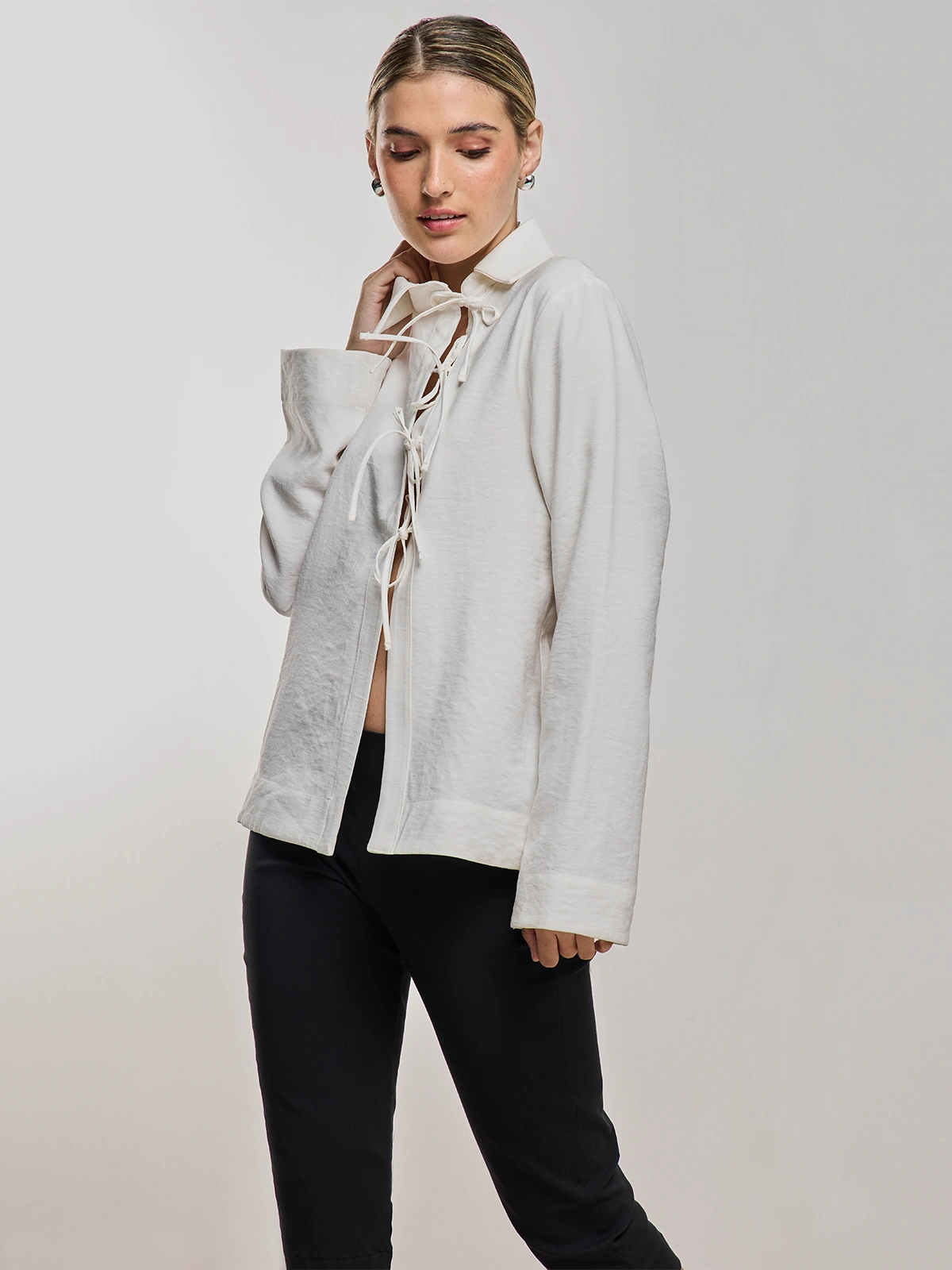 BLUSA MANGA LARGA MUJER INDEX - 2