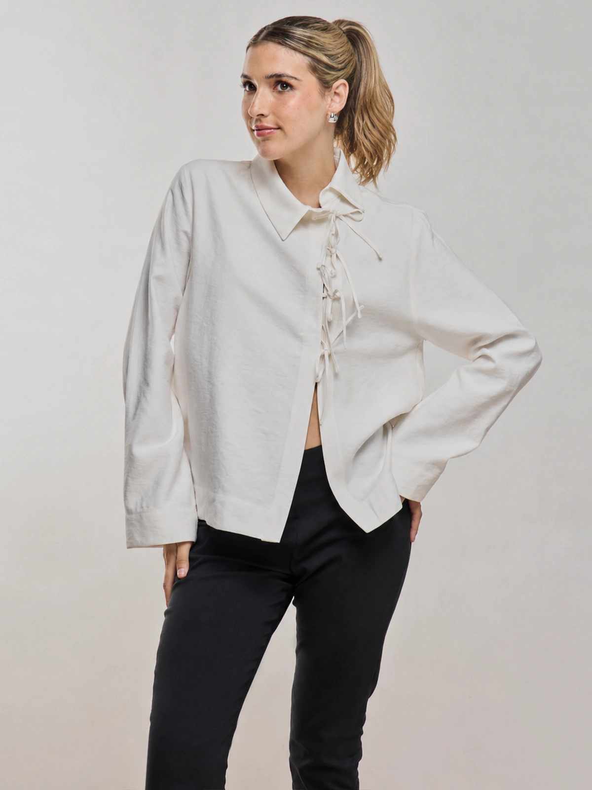 BLUSA MANGA LARGA MUJER INDEX - 4