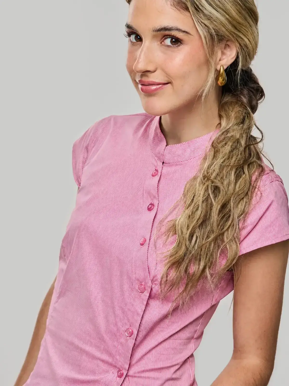 BLUSA MANGA CORTA MUJER INDEX - 5