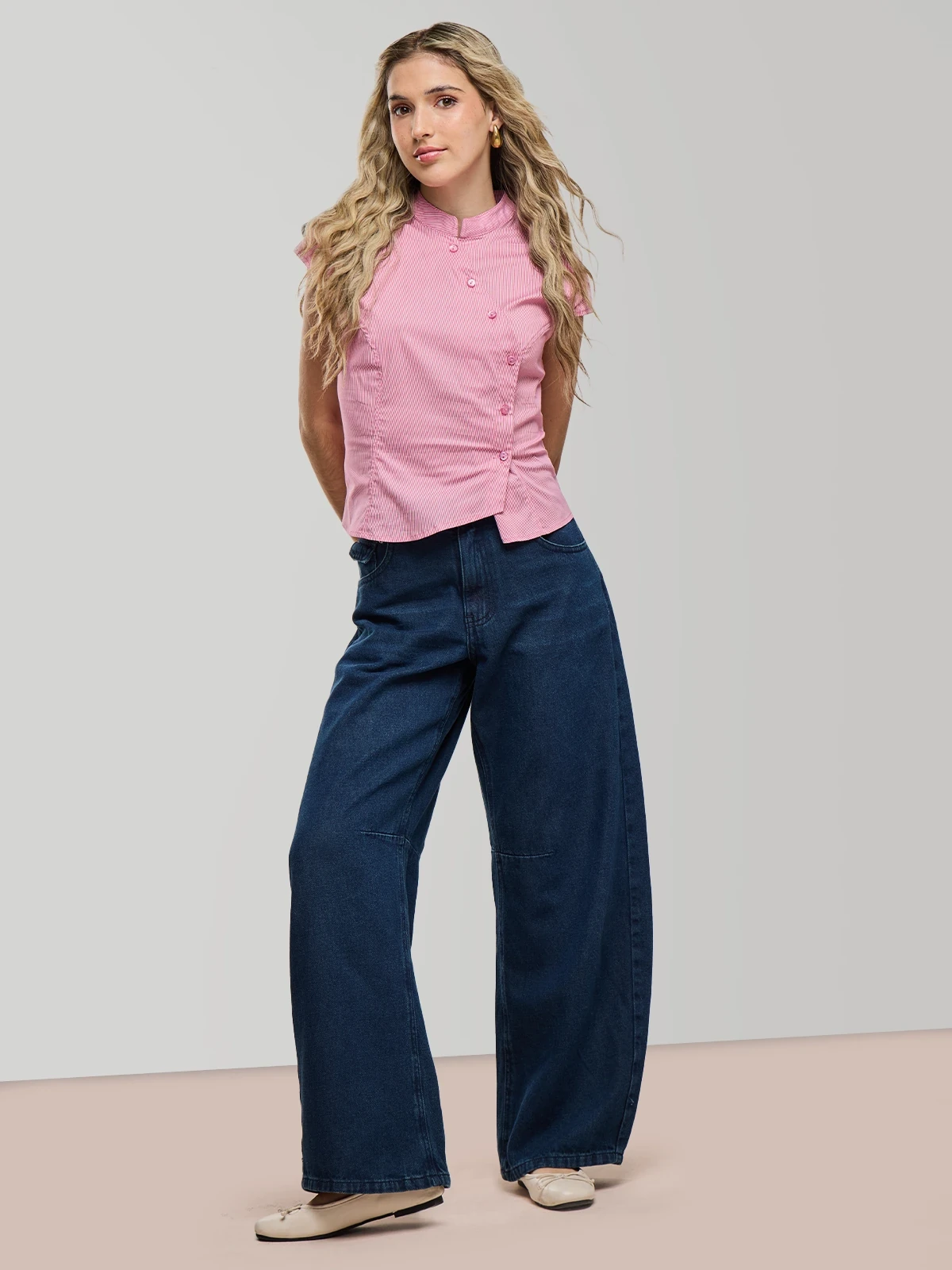 BLUSA MANGA CORTA MUJER INDEX - 5