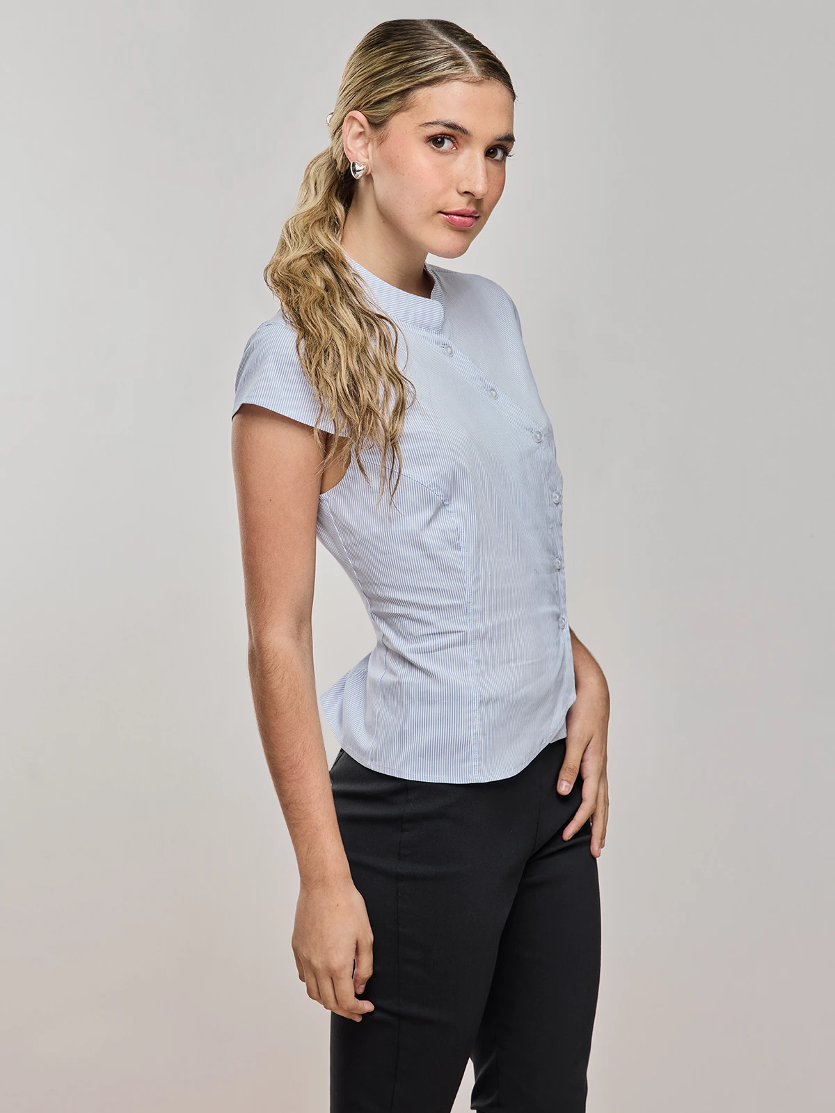 BLUSA MANGA CORTA MUJER INDEX - 3