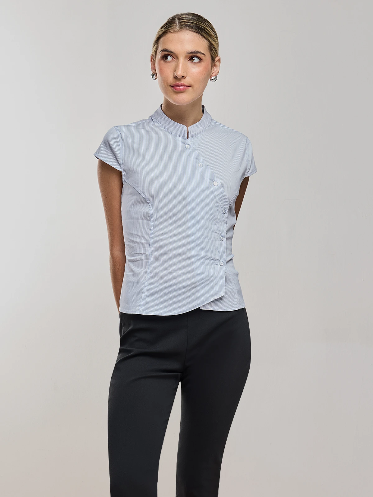 BLUSA MANGA CORTA MUJER INDEX - 1