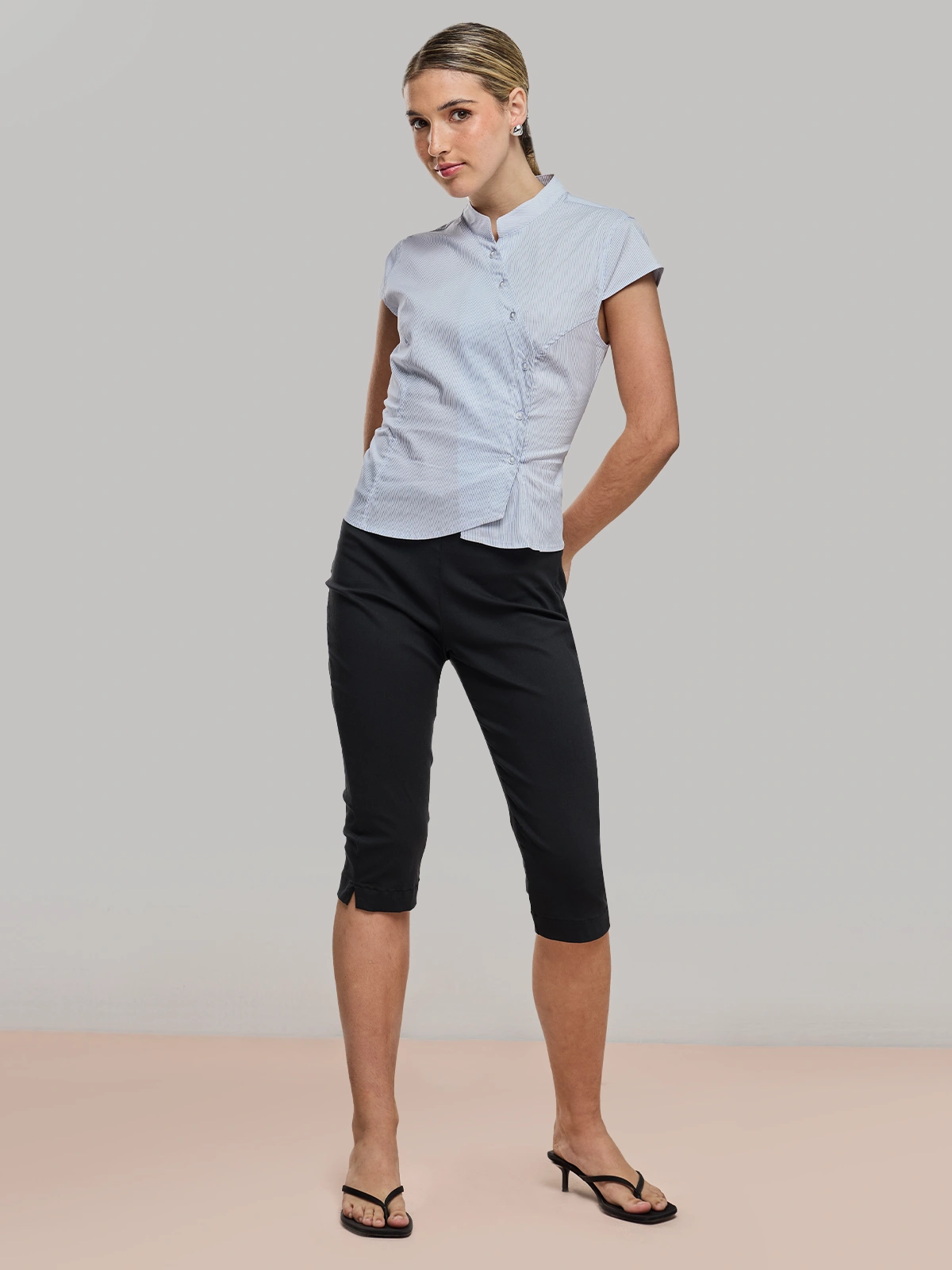 BLUSA MANGA CORTA MUJER INDEX - 5
