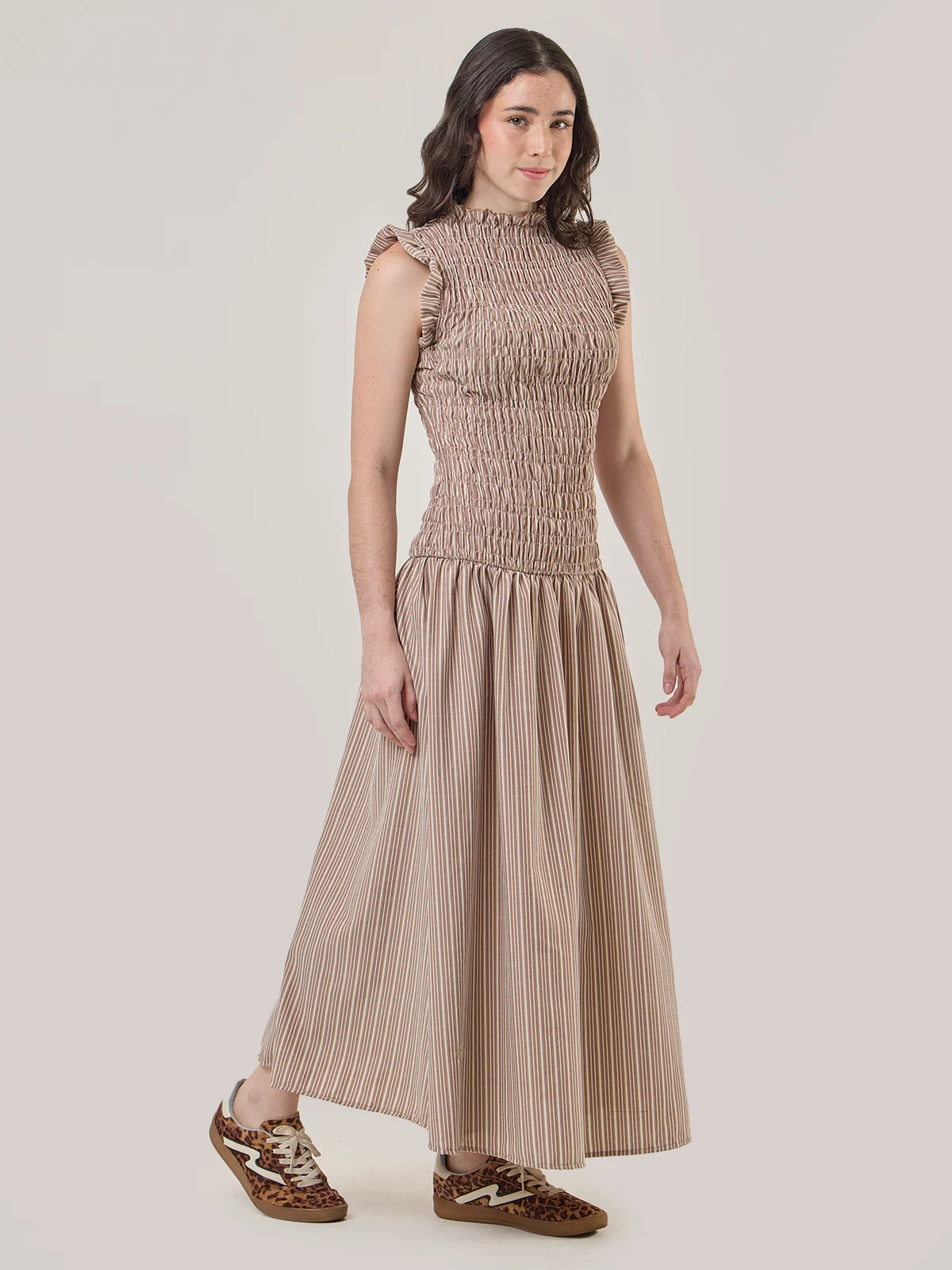 VESTIDO LARGO MUJER INDEX - 5