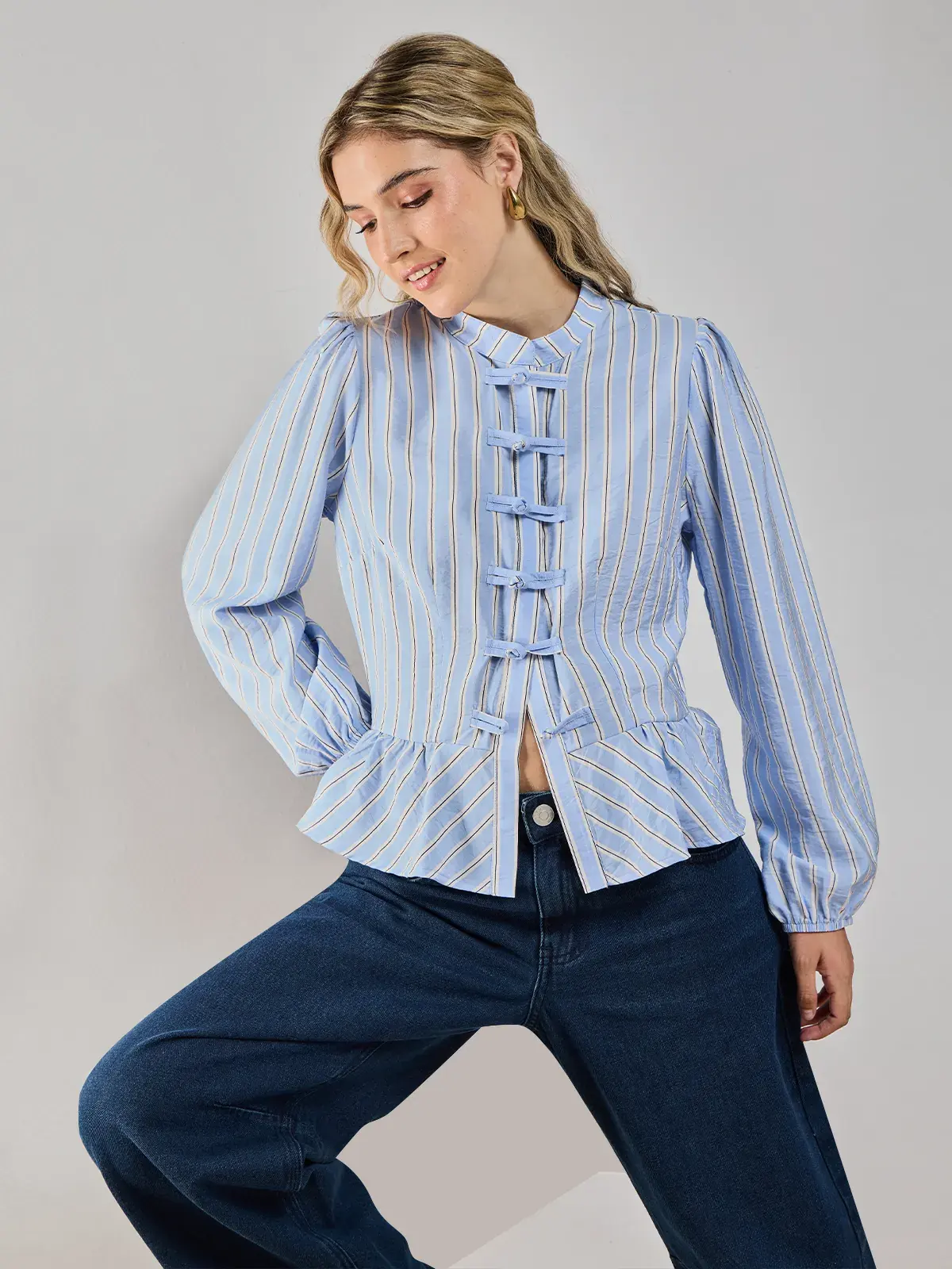 BLUSA MANGA LARGA MUJER INDEX - 3