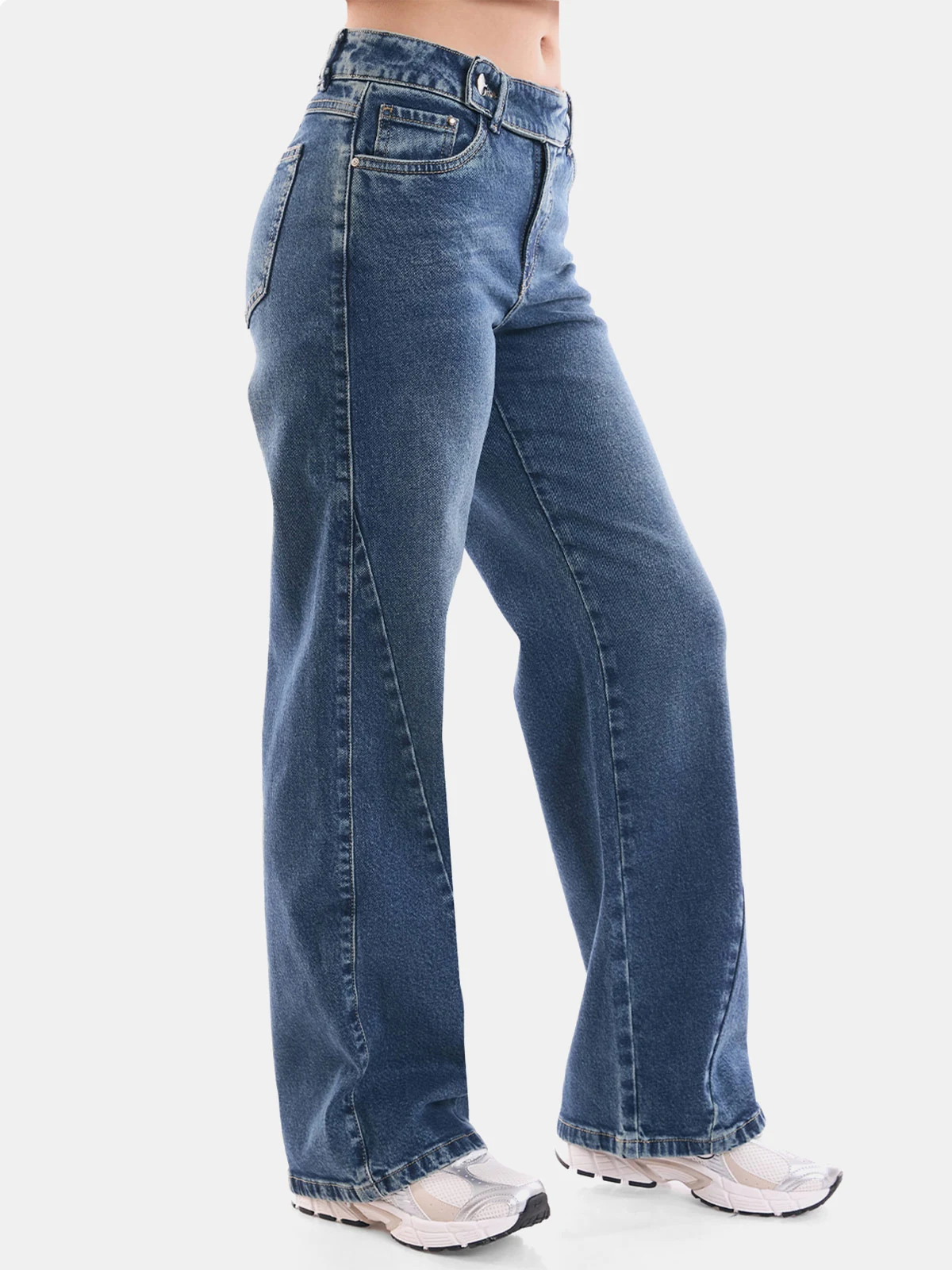 JEAN STRAIGHT FIT MUJER METAL JEANS SASHA - 5