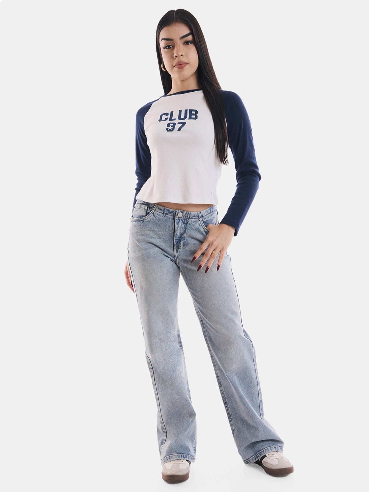 JEAN STRAIGHT FIT MUJER METAL JEANS NURIA - 1