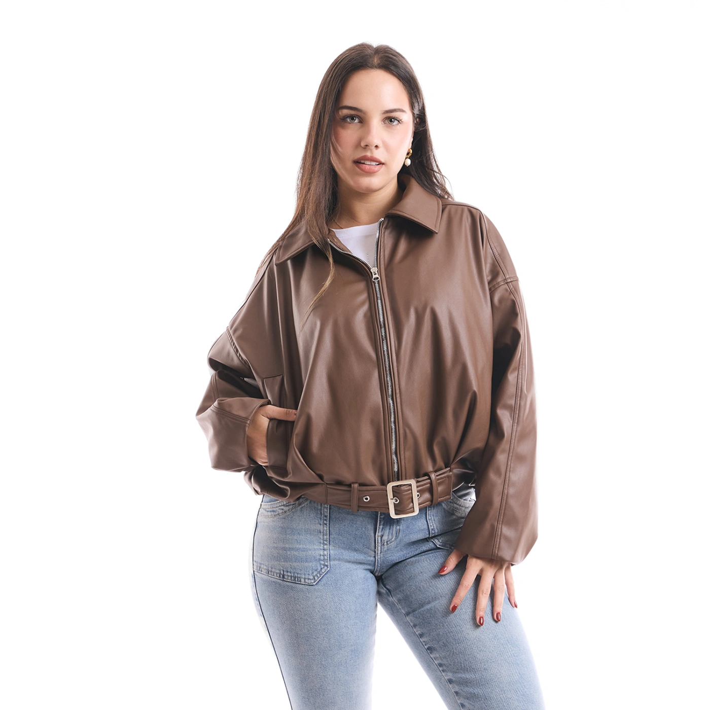 CASACA MUJER METAL JEANS BOMBER SEVILLA - 1