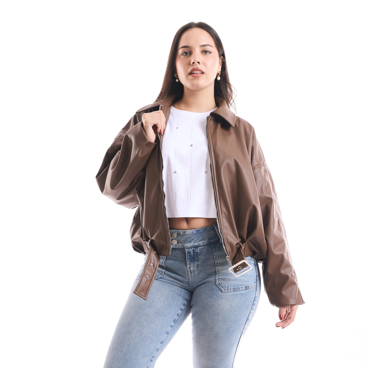 CASACA MUJER METAL JEANS BOMBER SEVILLA - 3