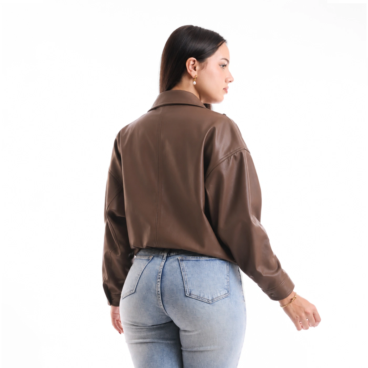 CASACA MUJER METAL JEANS BOMBER SEVILLA - 4
