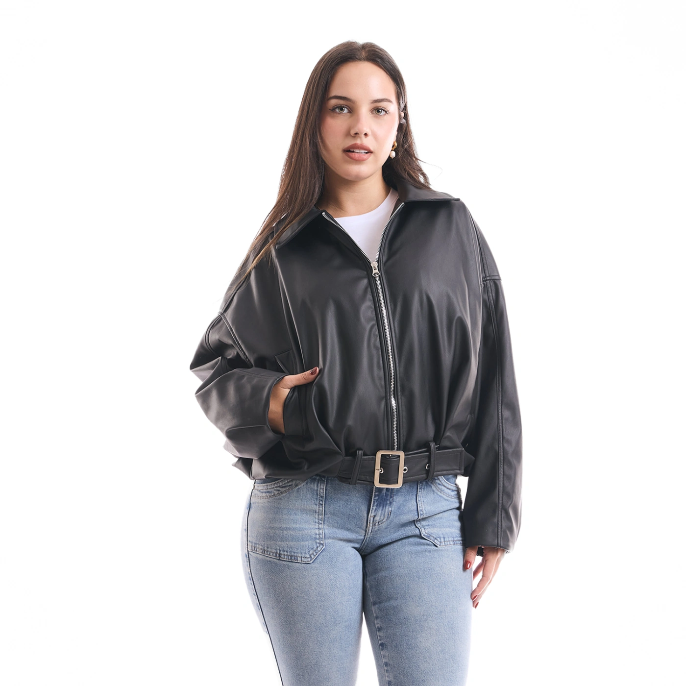 CASACA MUJER METAL JEANS BOMBER SEVILLA - 1