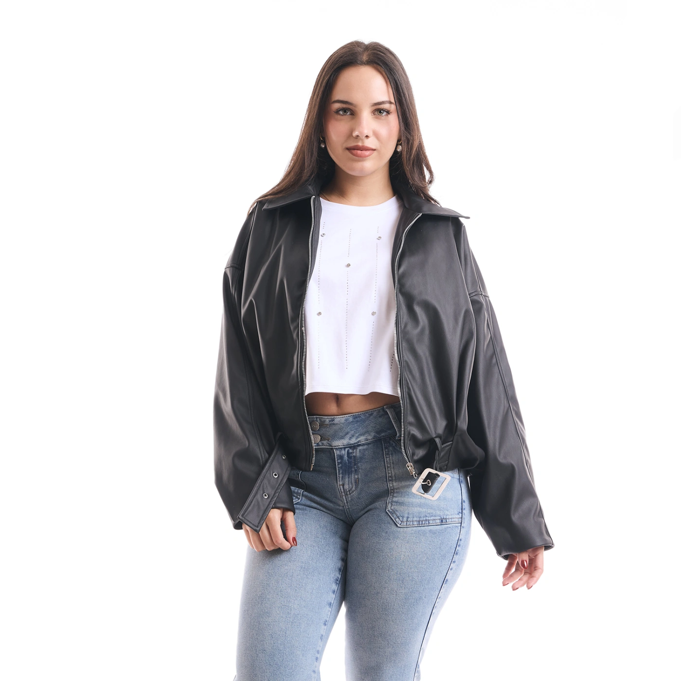 CASACA MUJER METAL JEANS BOMBER SEVILLA - 3