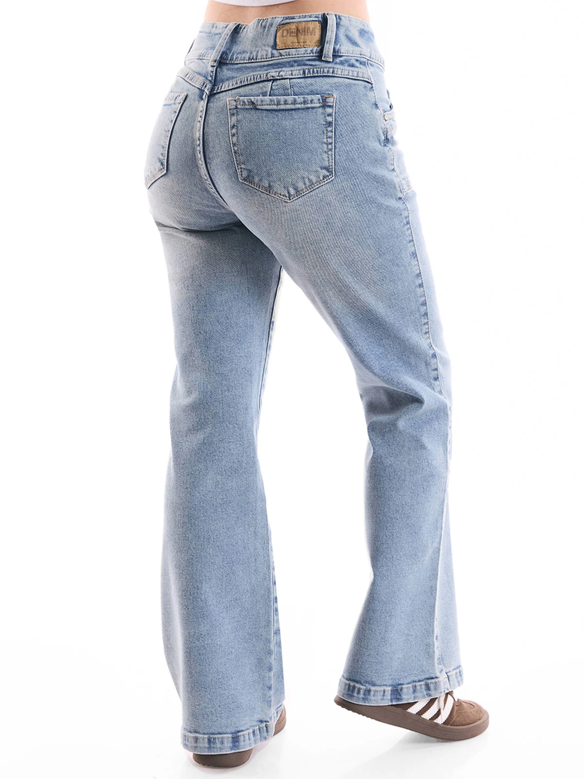 JEAN FLARE METAL JEAN LOW RISE AMELIA - 2
