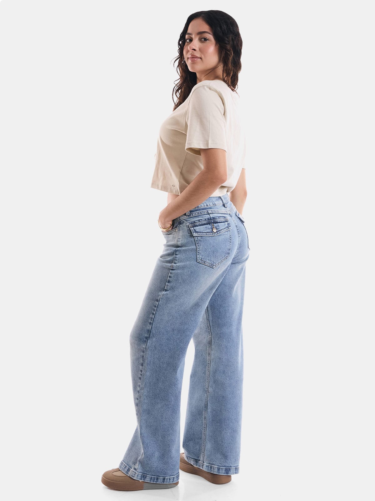 JEAN WIDELEG MUJER METAL JEANS MILUSKA - 2