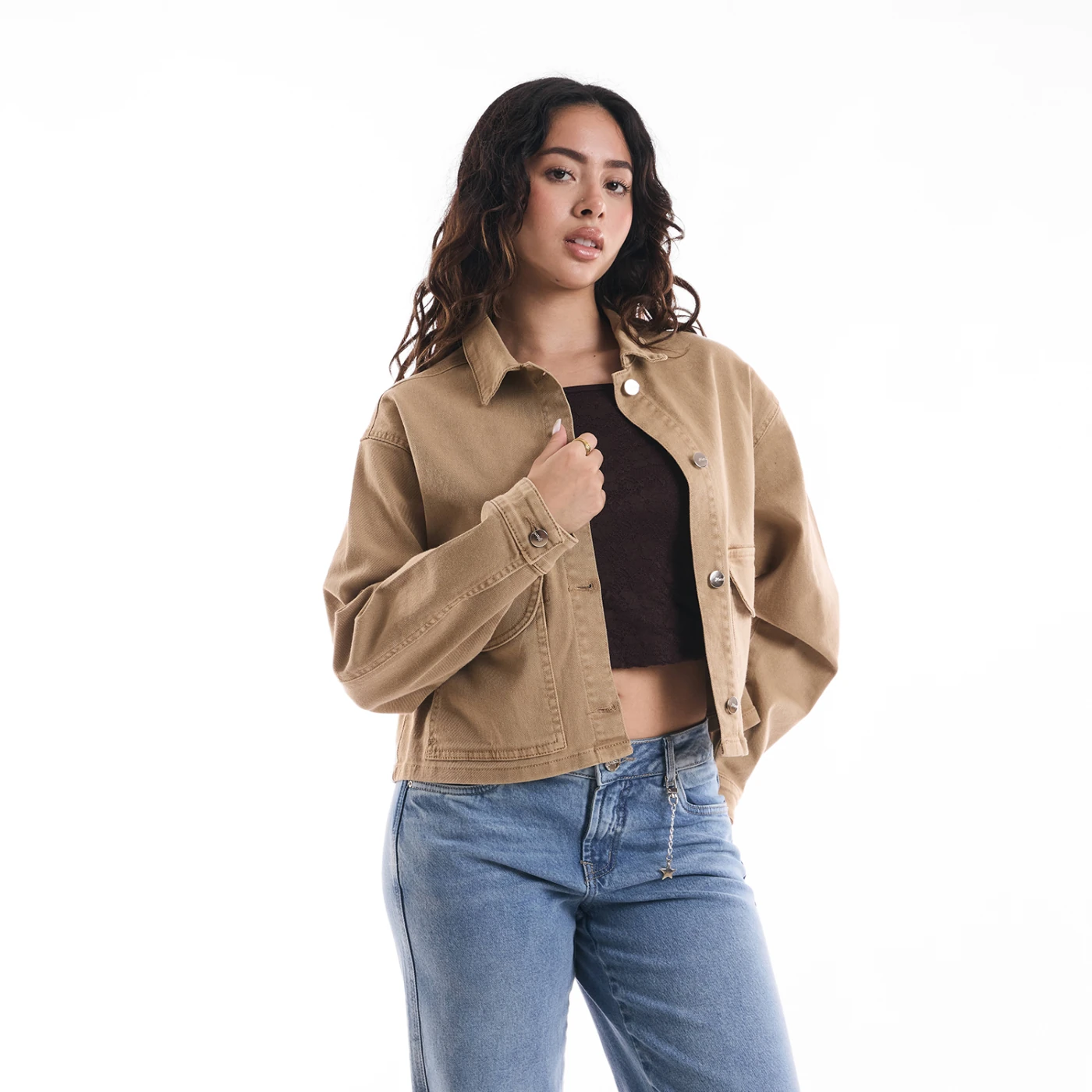 CASACA MUJER METAL JEANS DENIM SABRINA - 1