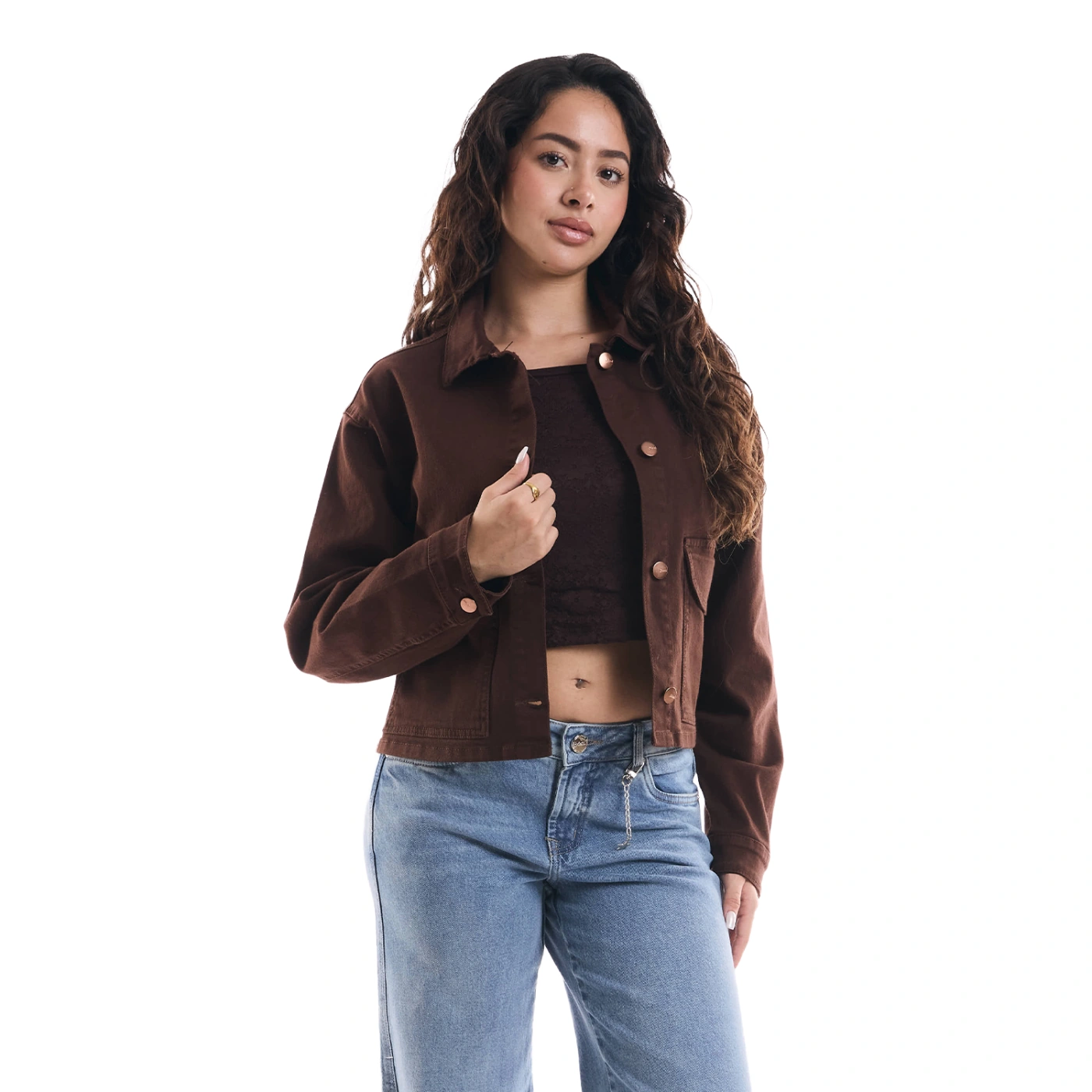 CASACA MUJER METAL JEANS DENIM SABRINA - 1
