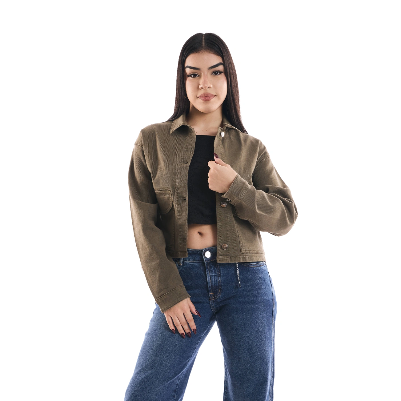 CASACA MUJER METAL JEANS DENIM SABRINA - 1