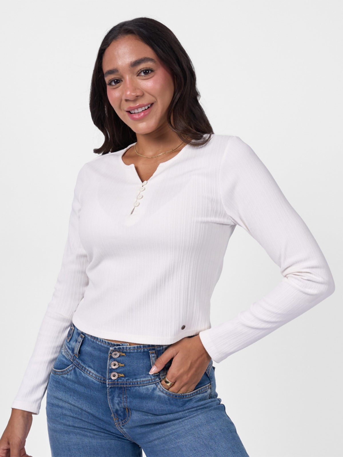 POLO MANGA LARGA MUJER MACHINE MIRIHELENA - 1