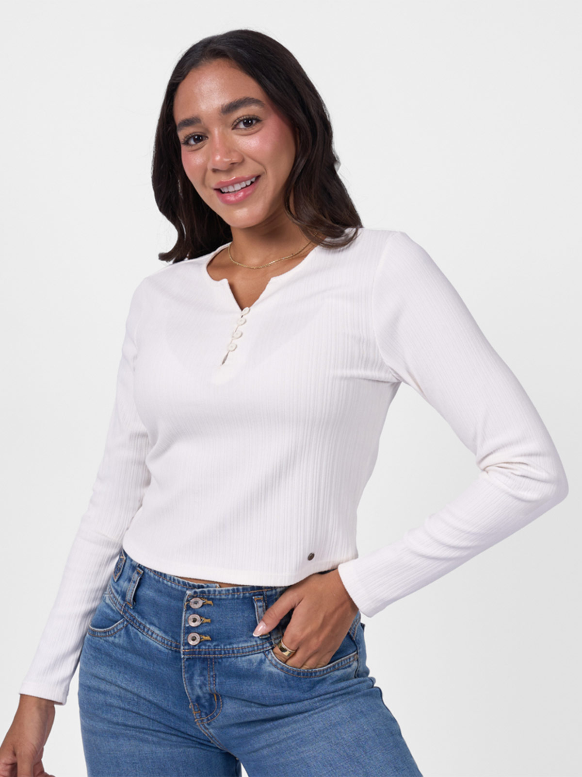 POLO MANGA LARGA MUJER MACHINE MIRIHELENA - 1