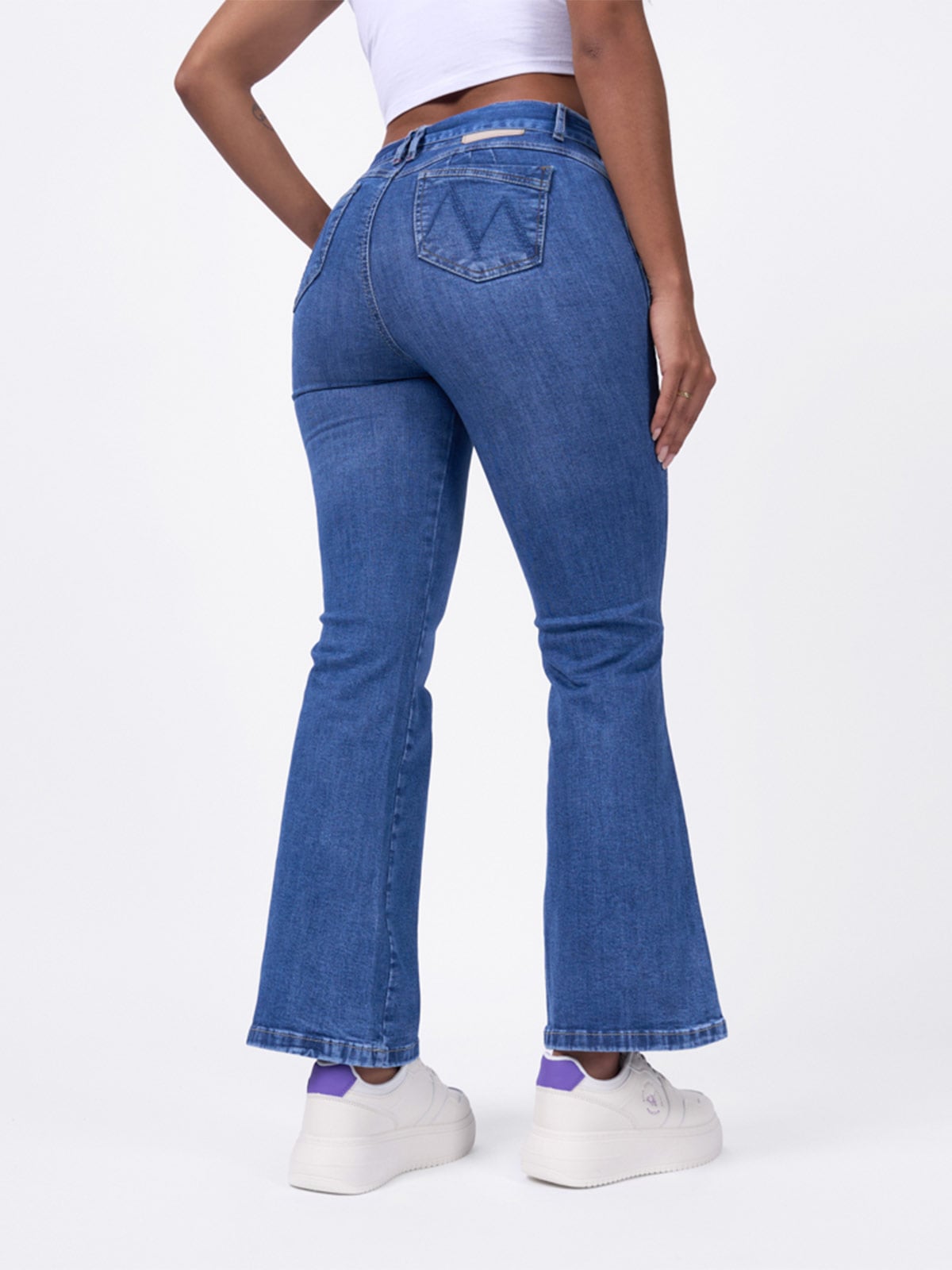 JEAN FLARE MUJER MACHINE FARAHI - 2