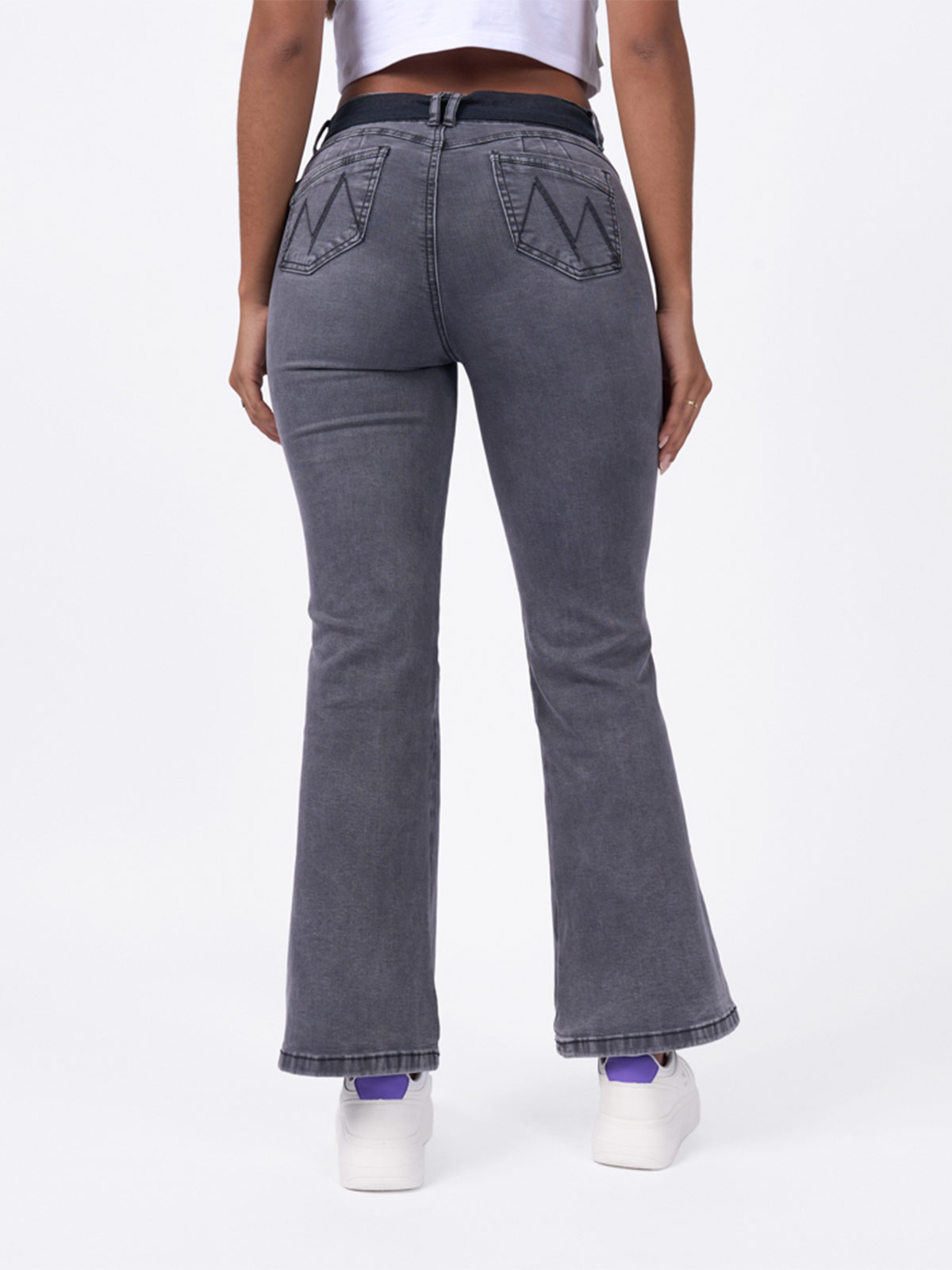 JEAN FLARE MUJER MACHINE FARAHI - 3