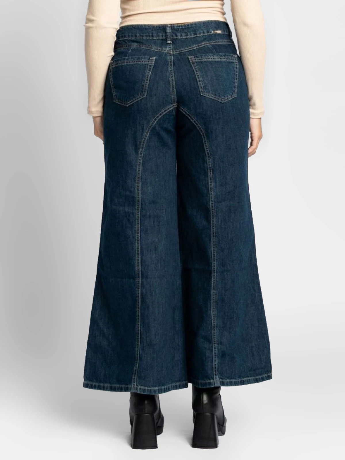 JEANS WIDE LEG MUJER PARADA 111 BARBARA - 2