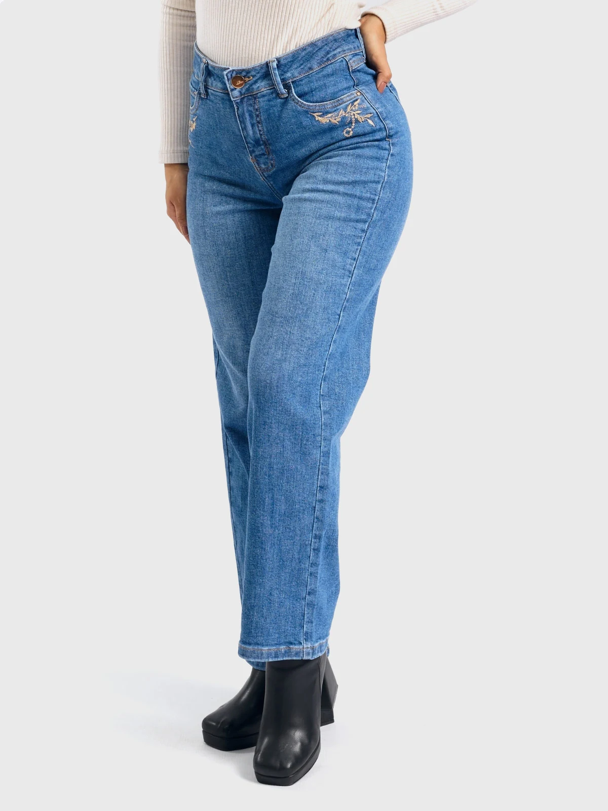 JEANS RECTO MUJER PARADA 111 LORE - 4