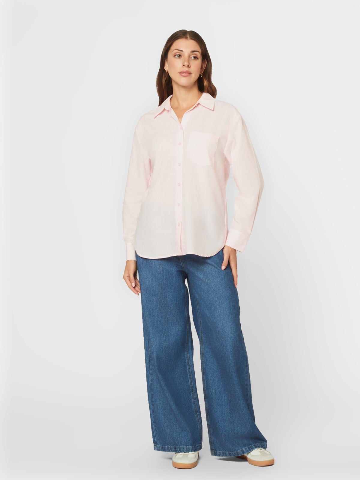 BLUSA MANGA LARGA MUJER MENTHA Y CHOCOLATE SANDIE - 1