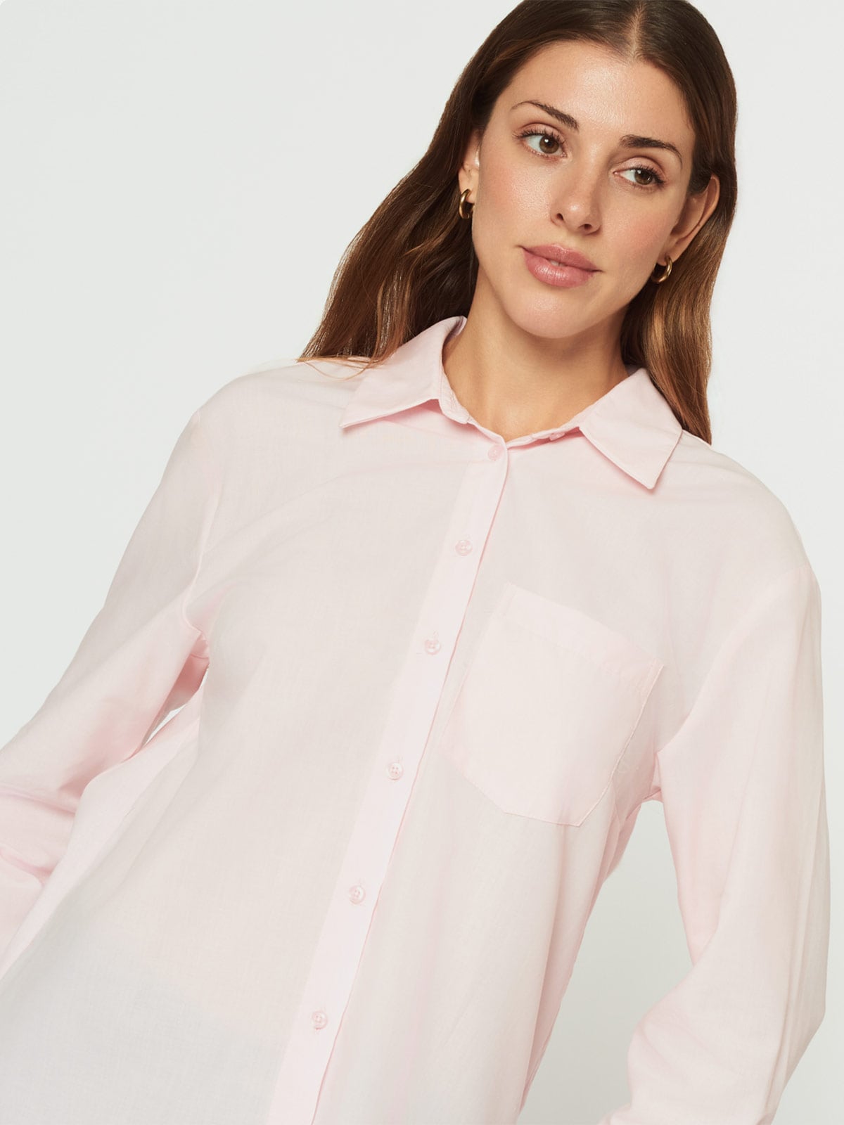 BLUSA MANGA LARGA MUJER MENTHA Y CHOCOLATE SANDIE - 4