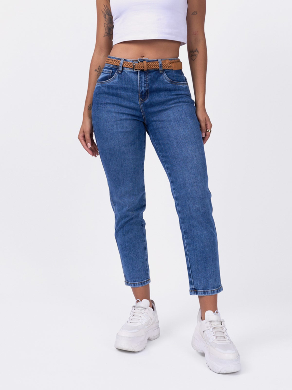 JEAN MOM FIT MUJER BRONCO LETY - 2