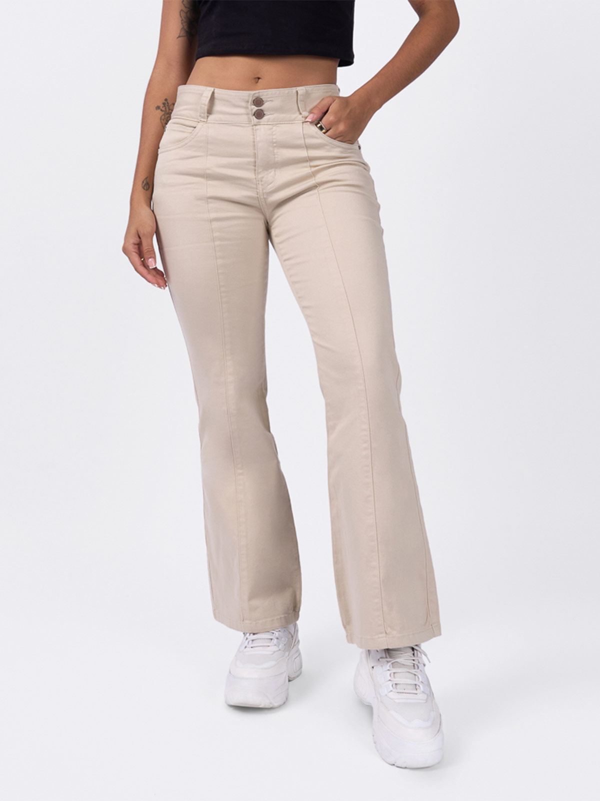 PANTALÓN FLARE MUJER BRONCO SARAY - 2