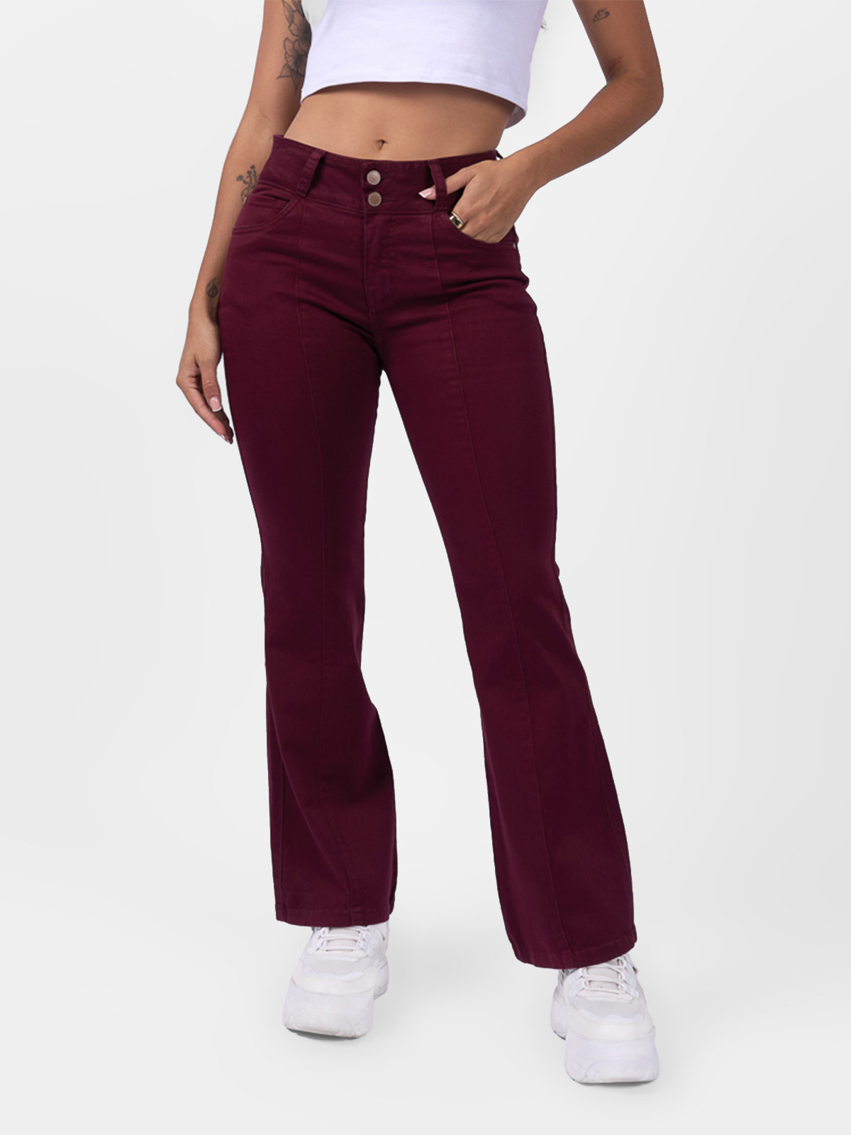 PANTALÓN FLARE MUJER BRONCO SARAY - 2
