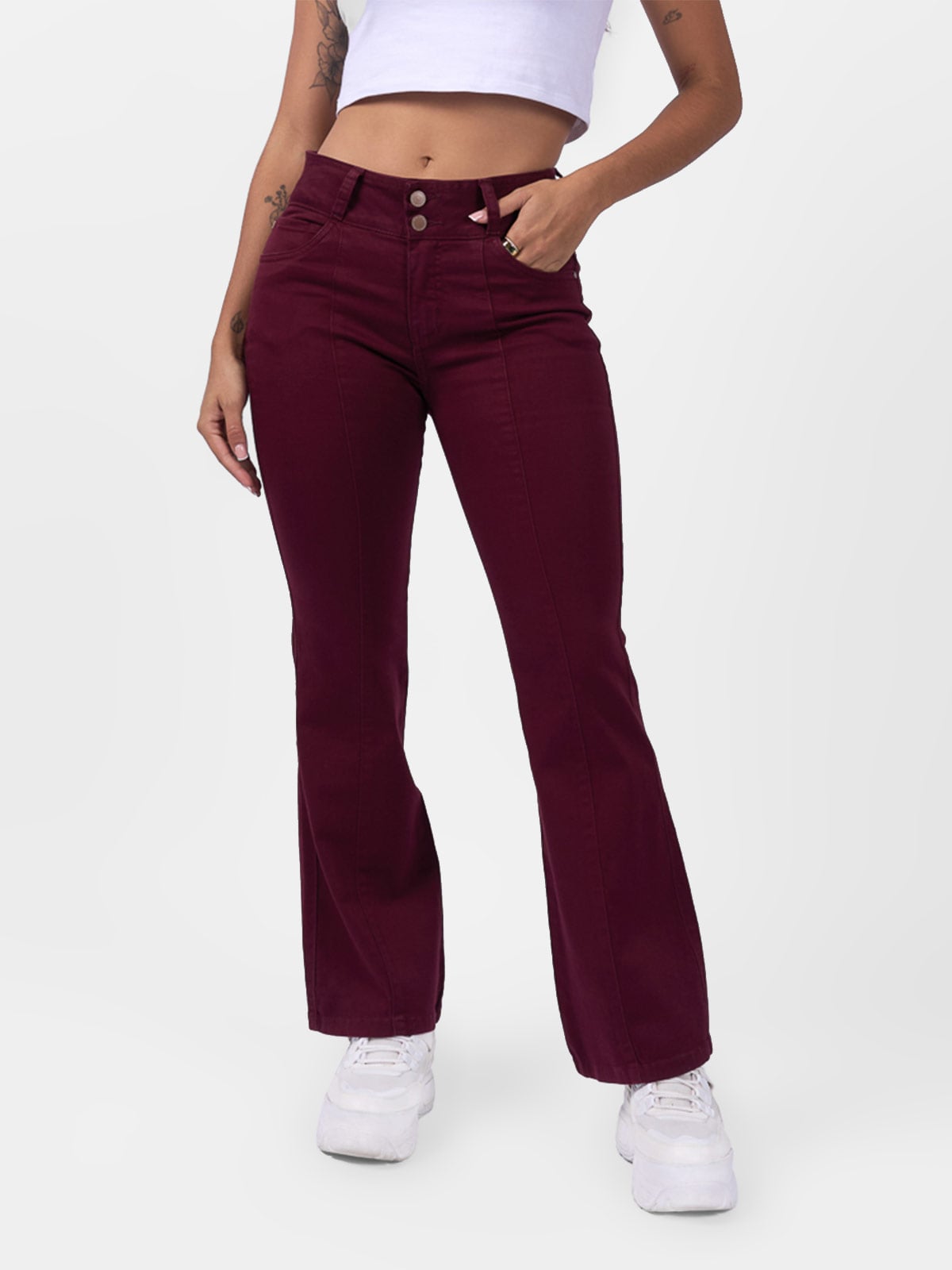 PANTALÓN FLARE MUJER BRONCO SARAY - 2