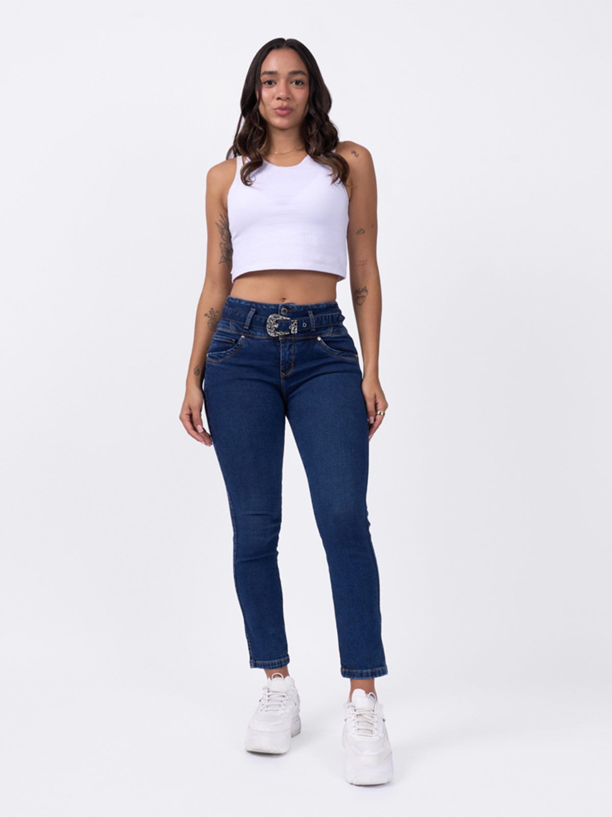 JEAN SLIM FIT MUJER BRONCO MAKENSY - 1
