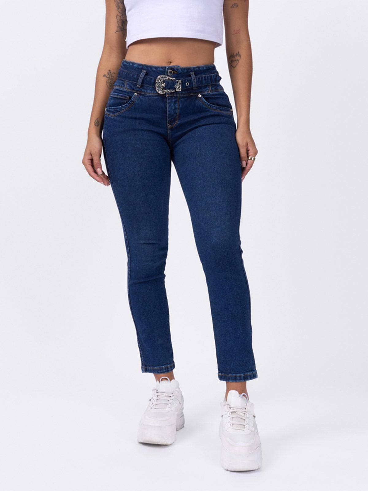 JEAN SLIM FIT MUJER BRONCO MAKENSY - 2