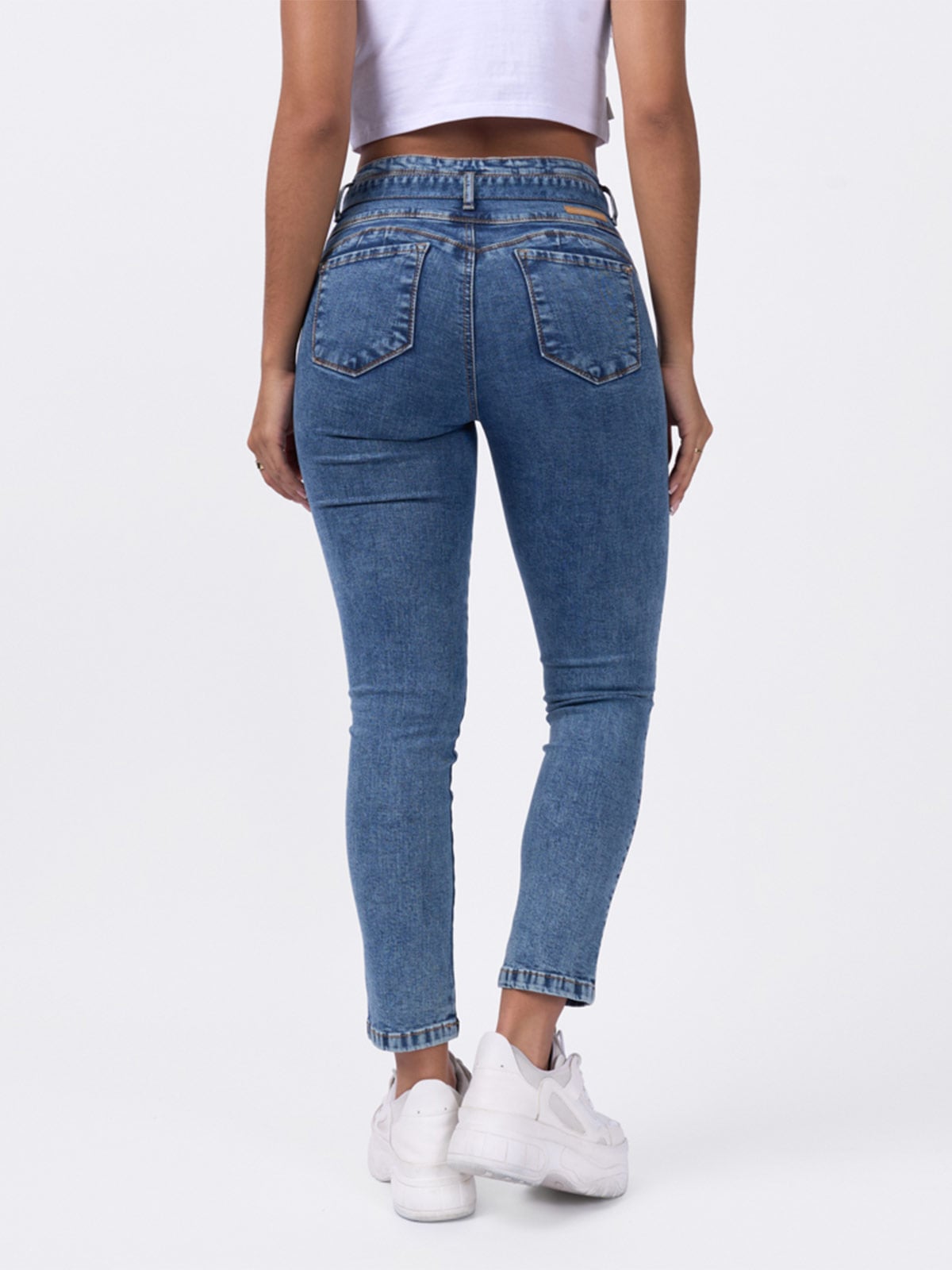JEAN SLIM FIT MUJER BRONCO MAKENSY - 3